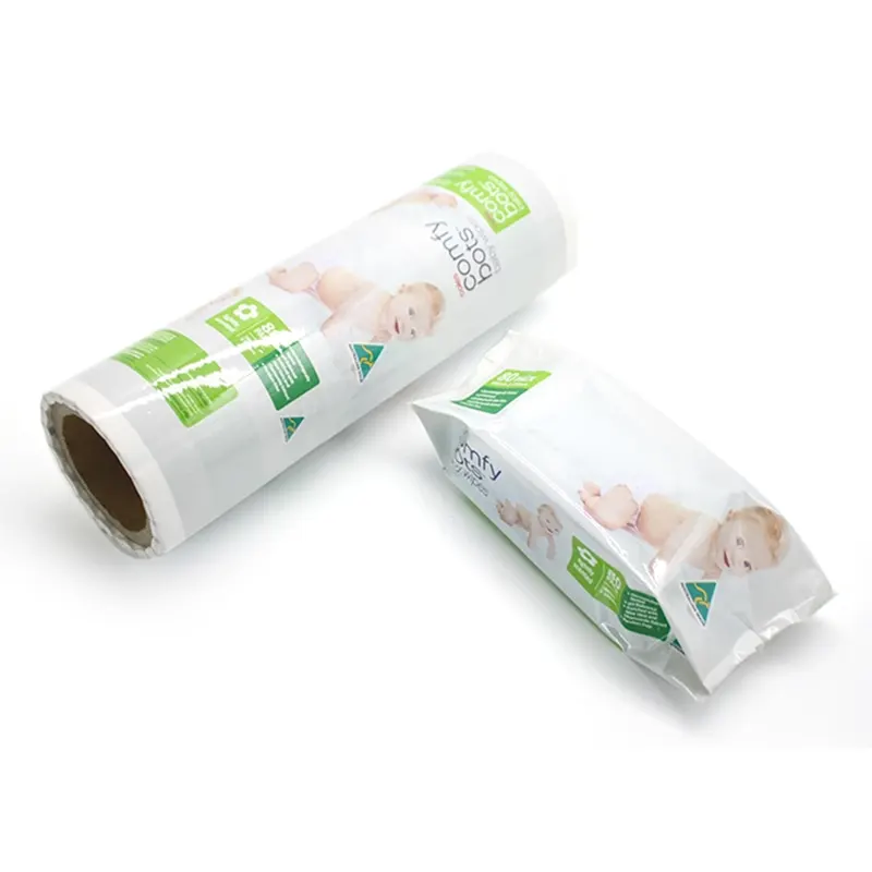 Babydoekjes Verpakking Plastic Film